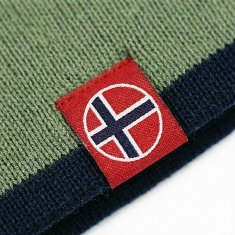 Czapka zimowa dziecięca Trollkids Kids Troll Beanie dzianinowa dziewczęca/chłopięca zielona (920-335) Trollkids