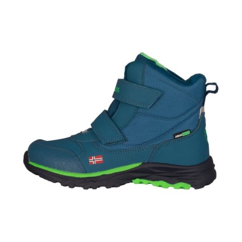 Śniegowce dziecięce Trollkids Kids Hafjell Winter Boots buty zimowe wodoodporne niebieskie (264-104) Trollkids