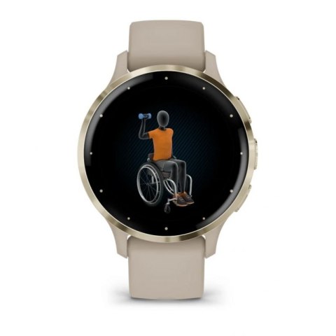 Zegarek Garmin Venu 3S 41mm Beżowy Garmin