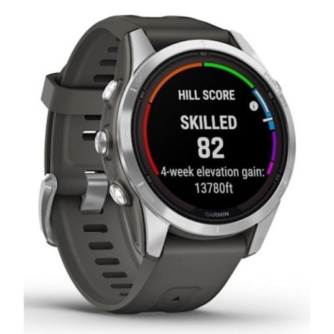 Zegarek sportowy Garmin Fenix 7S Pro Solar Silver SS Grapphite Garmin