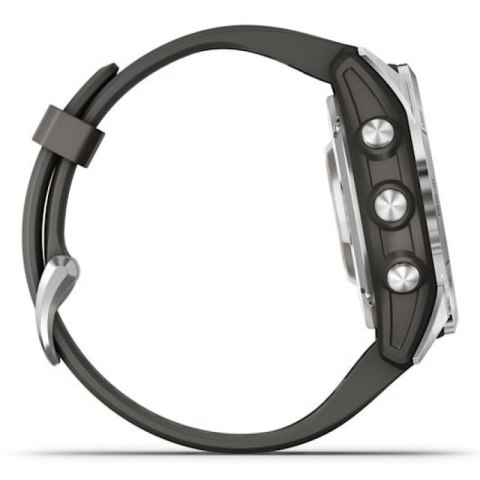 Zegarek sportowy Garmin Fenix 7S Pro Solar Silver SS Grapphite Garmin