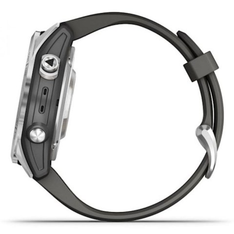 Zegarek sportowy Garmin Fenix 7S Pro Solar Silver SS Grapphite Garmin