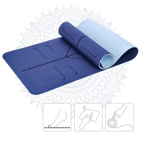 YM10 Mata TPE do jogi Dark Blue HMS HMS