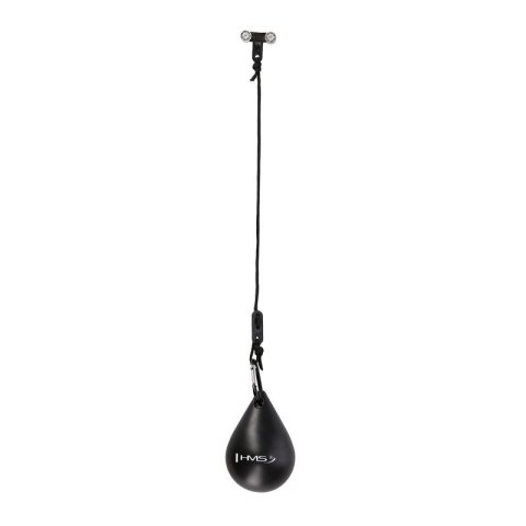 Zestaw Hula Hop HHW11 BLACK z wypustkami i obciążnikiem + pas BR163 BLACK PLUS SIZE HMS HMS