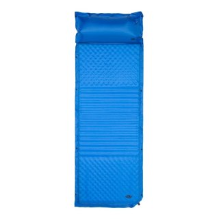 Mata samopompująca z poduszką NILS CAMP NC4001 niebieska - 3.8 cm Nils Extreme