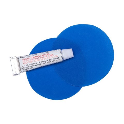 Mata samopompująca z poduszką NILS CAMP NC4001 niebieska - 3.8 cm Nils Extreme