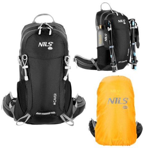 NC1950 PLECAK TURYSTYCZNY CZARNY CAVER 18L NILS CAMP Nils Extreme