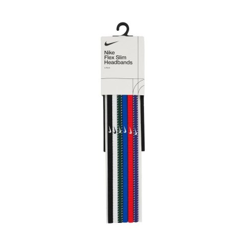 Opaski na włosy Nike Flex Slim Headbands 6 szt. N1011925475OS Nike