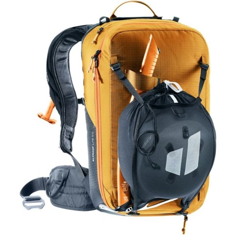 Plecak Deuter Alproof Lite 20 SL - cinnamon/black + Czujnik Garmin HRM Dual Garmin