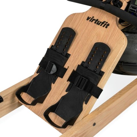 VIRTUFIT ELITE DREWNIANY WIOŚLARZ Z OPOREM WODNYM - DREWNO/DĄB Virtufit