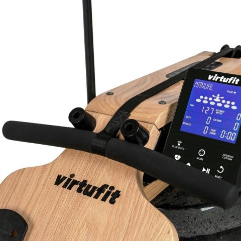 VIRTUFIT ELITE DREWNIANY WIOŚLARZ Z OPOREM WODNYM - DREWNO/DĄB Virtufit
