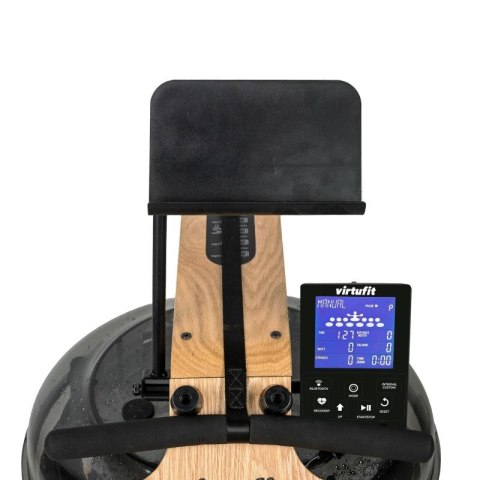 VIRTUFIT ELITE DREWNIANY WIOŚLARZ Z OPOREM WODNYM - DREWNO/DĄB Virtufit