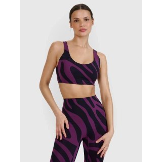 Biustonosz do jogi i pilatesu ze średnim wsparciem 4F 4FWSS25USBAF165-50A 4f