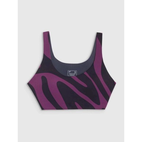 Biustonosz do jogi i pilatesu ze średnim wsparciem 4F 4FWSS25USBAF165-50A 4f