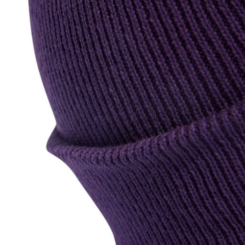 Czapka adidas New Logo Beanie Cuff fioletowa JX5748 Adidas