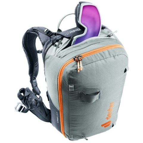 Plecak lawinowy Deuter Alproof Lite 22L - tin/black + Czujnik Garmin HRM Dual Garmin