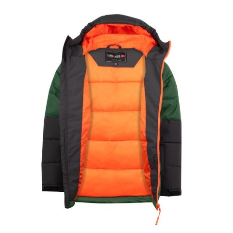 Kurtka ocieplana dziecięca Trollkids Kids Narvik Jacket Pro wodoodporna zimowa zielona (604-322) Trollkids