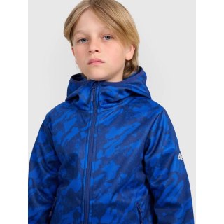Kurtka softshell wiatroodporna membrana 5000 chłopięca 4F 4FJRAW25TSOFM508-90A 4f