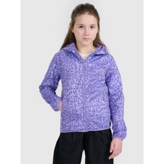 Kurtka softshell wiatroodporna membrana 5000 dziewczęca 4F 4FJRAW25TSOFF507-90A 4f