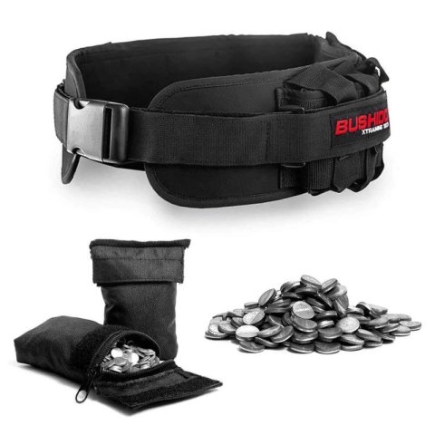 PAS OBCIAŻENIOWY Z REGULACJĄ WAGI 1-10 KG BUSHIDO DBX Bushido
