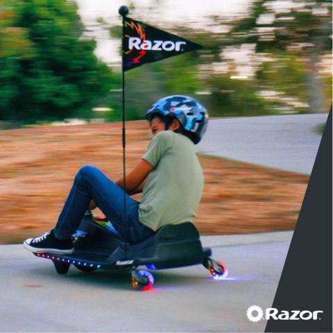 Razor CRAZY CART Shift Lightshow Lithium - Pojazd elektryczny do driftu Razor