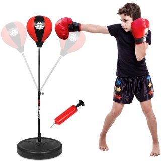 Stojąca gruszka bokserska dla dzieci DBX PRO 72 - 102 cm czerwona DBX Bushido
