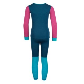Warstwa podstawowa Trollkids Kids Merino Baselayer Set II dla chłopca/dziewczynki (644-123) Trollkids