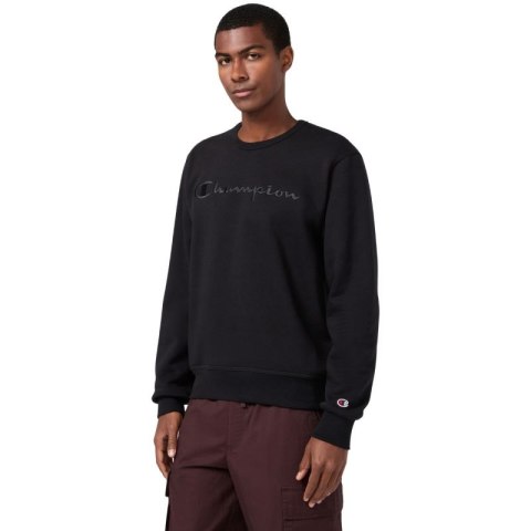 Bluza męska Champion Crewneck Sweatshirt czarna 220272 KK001 Champion