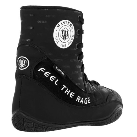Buty bokserskie "BLACK&BLACK" BB-MASTERS-1 40 Masters