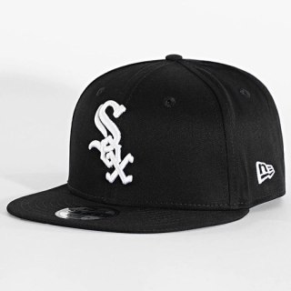 Czapka Full-Cap z daszkiem Chicago New Era Sox modna czarna sportowa New Era