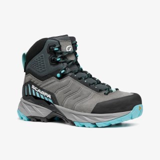 Damskie buty żeglarskie Scarpa Rush TRK GTX - 39.5 - Pilka (midgray-aqua) Scarpa