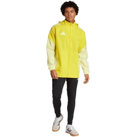 Kurtka męska adidas Tiro 25 Competition All-Weather żółta JI8958 Adidas