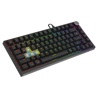 SAVIO KLAWIATURA MAGNETYCZNA ASTRAL BLACK OUTEMU WHITE JADE RGB Savio