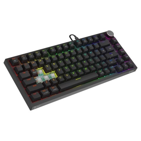 SAVIO KLAWIATURA MAGNETYCZNA ASTRAL BLACK OUTEMU WHITE JADE RGB Savio