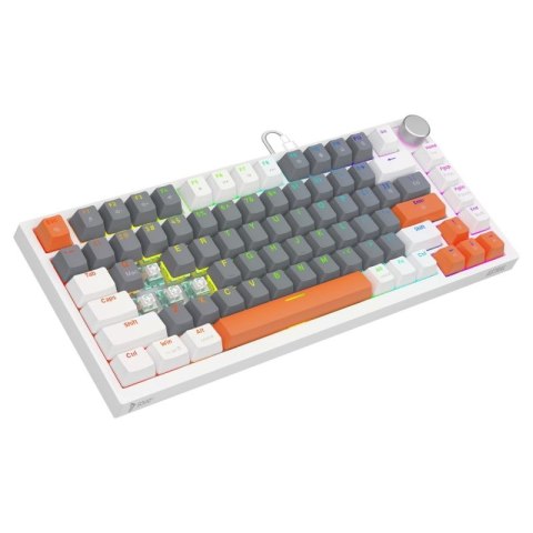 SAVIO KLAWIATURA MAGNETYCZNA ASTRAL WHITE OUTEMU WHITE JADE RGB 3 KOLORY KEYCAPÓW Savio
