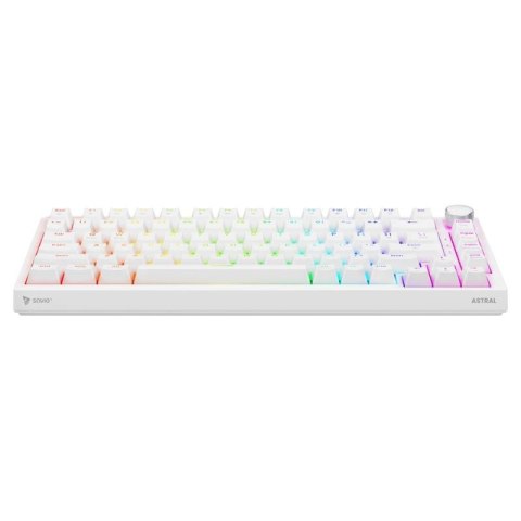 SAVIO KLAWIATURA MECHANICZNA ASTRAL WHITE OUTEMU WHITE JADE RGB Savio