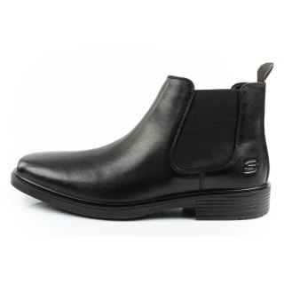 Skechers buty męskie sztyblety Miller-Boris eleganckie skórzane Skechers