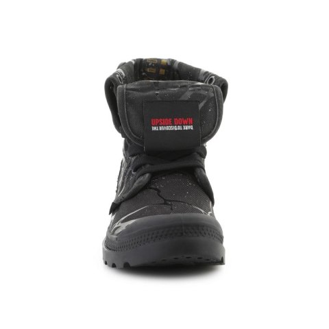 Palladium Stranger Things BAGGY HOPPER TUNNELS Women's 94625-008-M Black Palladium