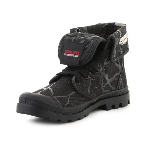 Palladium Stranger Things BAGGY HOPPER TUNNELS Women's 94625-008-M Black Palladium
