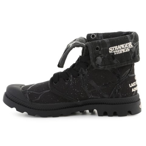 Palladium Stranger Things BAGGY HOPPER TUNNELS Women's 94625-008-M Black Palladium