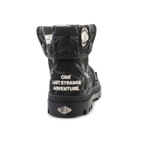 Palladium Stranger Things BAGGY HOPPER TUNNELS Women's 94625-008-M Black Palladium