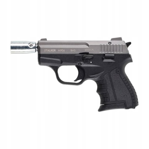 Pistolet hukowy alarmowo sygnałowy STALKER M906 BAS kal. .22 Long Blank (6 mm) Tytan