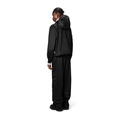 Rains damska kurtka przeciwdeszczowa STRING W JACKET W3 18040 84 BLACK GRAIN Rains