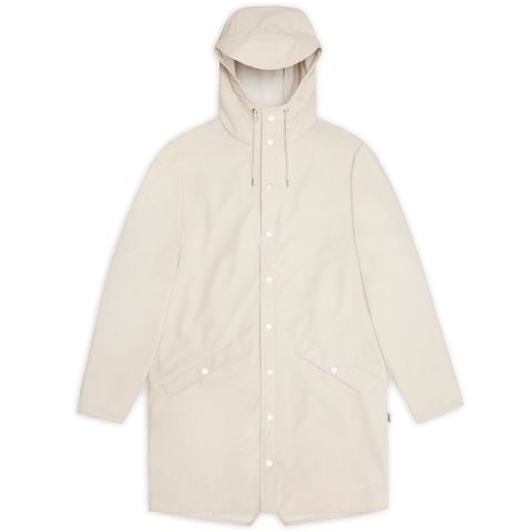 Rains długa kurtka unisex LONG JACKET W3 12020 26 DUNE Rains