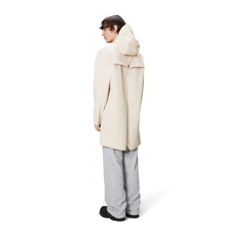 Rains długa kurtka unisex LONG JACKET W3 12020 26 DUNE Rains
