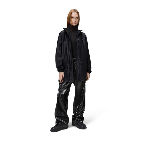 Rains kurtka przeciwdeszczowa CARGO LONG JACKET W3 12060 01 BLACK Rains