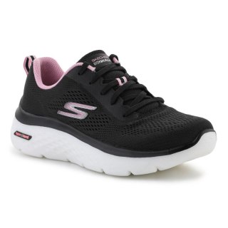 SKECHERS GO WALK HYPER BURST SPACE INSIGHT BLACK/PINK 124578-BKPK Skechers