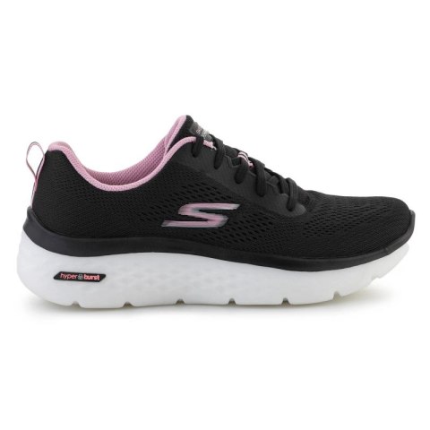 SKECHERS GO WALK HYPER BURST SPACE INSIGHT BLACK/PINK 124578-BKPK Skechers