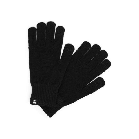 Jack & Jones rękawiczki dzianinowe 12159459 BLACK Jack&Jones