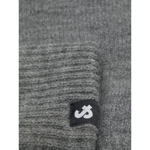 Jack & Jones rękawiczki dzianinowe 12159459 GREY MELANGE Jack&Jones